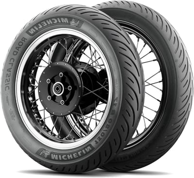 Motorband - Voorband - Veilig Rijden - Asymmetrisch Loopvlak - 100-90x19 - Zwart