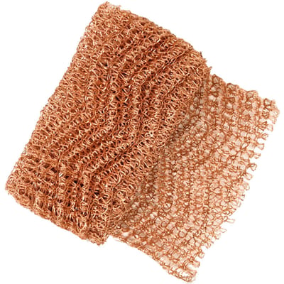 Rouleau de maille de cuivre pour filtres à vapeur 12,7 cm x 6 m, anti-escargots