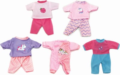 Outfits voor poppen 31 cm - 6 st.