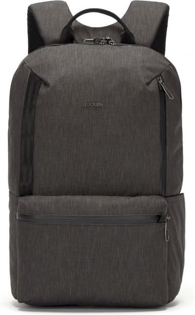 Pacsafe Metrosafe X Backpack - 20 L - Rugzak - RFID-blokkerend - Verstelbare Schouderbanden - Snijbestendige Rugtas - Schoudertas - Zwart