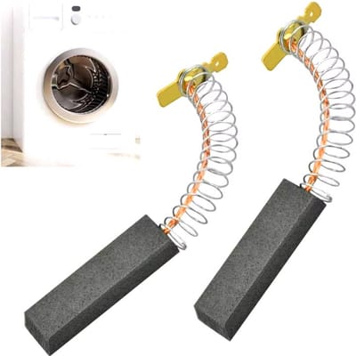 2 Stuks Koolborstels 5x12,5x36 mm - Geschikt voor Siemens en Bosch 00154740 Wasmachine - WH5029101 Elektrisch Gereedschap Accessoires