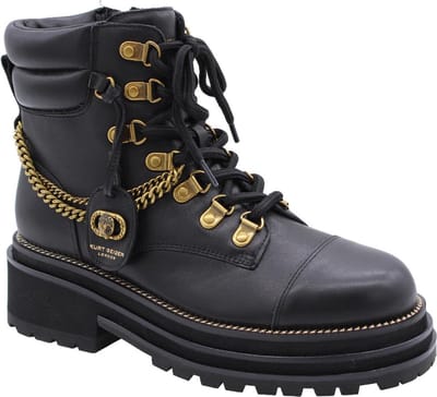 Kurt Geiger London Chelsea Combat Boot Boots Dames - Zwart - Maat 36