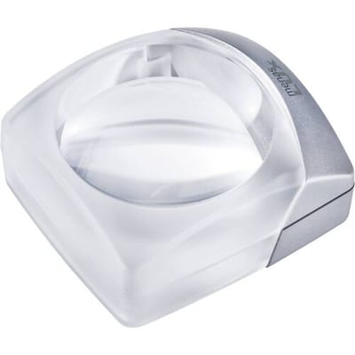 Eschenbach menas LUX - Vergrootglas met 3x vergroting - Leesloep met LED-verlichting - Compacte loep