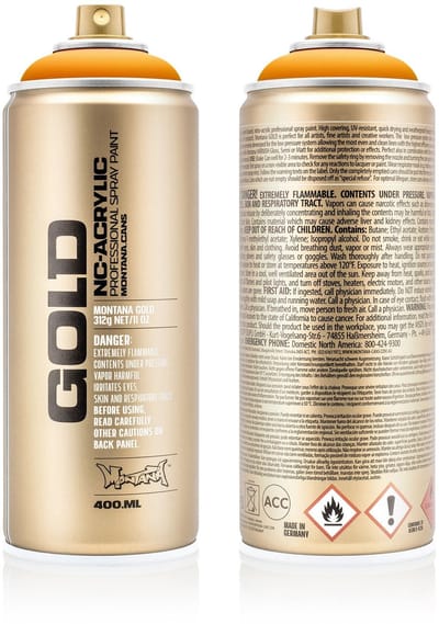 Montana GOLD G1240 Golden Yellow spuitbus 400ml
