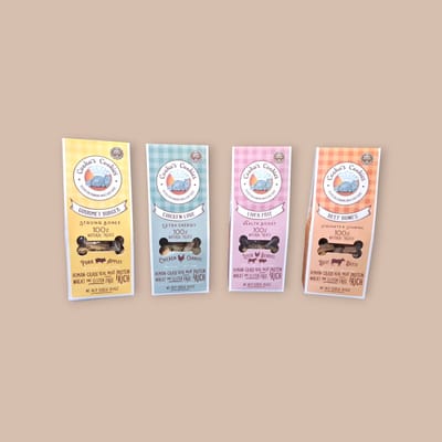 Cooka`s Cookies –Hartige Koekjes Selectie Hondensnoep -100% Natuurlijk - Gourmet, Kip, Lever & Rund