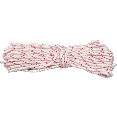 Corde de lanceur en nylon 10M Tondeuse à gazon Tronçonneuse Débroussailleuse Corde de lanceur Cordon de traction Remplacement pour STIHL 4,5 mm 0,18 po white