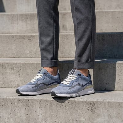 Floris van Bommel Floris van Bommel De Zager 02.56 Sneakers blauw