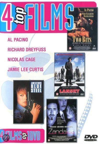 Benza DVD - 4 Top films op 1 dvd - Two Bits/Lansky/Zandalee/Blue Steel