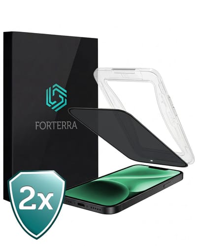 Anti-Gluren Screenprotector 2 Stuks - Geschikt voor Apple iPhone 14 - Met Installatie Kit - Privacy - Beschermglas - Flexibel Glas - Tempered Glass - Screen Protector