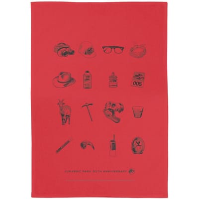 Jurassic Park 30th Anniversary Icons Tea Towel
