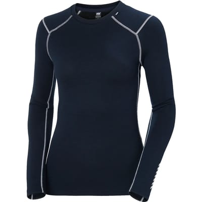Damesbasislaag met ronde hals Helly Hansen Lifa Merino Midweight Crew