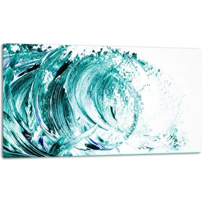 TMK ArtDeko Serie - Snijplank - Glas - 52x30cm - Veiligheidshoeken