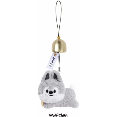 Stray Kids - [Wereldtournee Run It Seoul] SKZOO PLUCHEN DEURBEL SLEUTELHANGER Bangchan