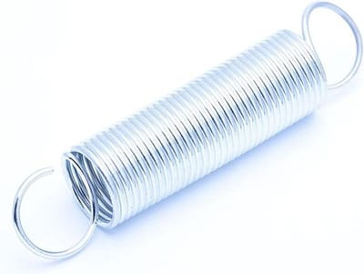 Trekveren Met Haken - Verlengingsveren - Reparaties Uitvoeren - Gegalvaniseerd Staal - 10 Stuks 35 Mm - Zilverkleurig