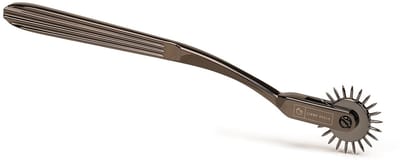 Liebe Seele – BDSM Wartenburg Pinwheel – One Pinwheel - Zwart Chroom - Voor Sensuele Spanning en Spel