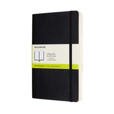 Moleskine Classic Notitieboek - Expanded - Large - Softcover - Blanco - Zwart