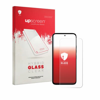 upscreen - Screenprotector voor Tecno Pop X 5G - Folie Beschermfolie Beschermglas transparant