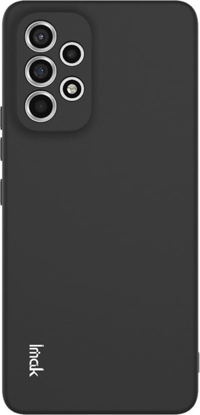 IMAK Hoesje - Geschikt voor Samsung Galaxy A53 Hoesje - IMAK Slim-Fit TPU Back Cover - Zwart