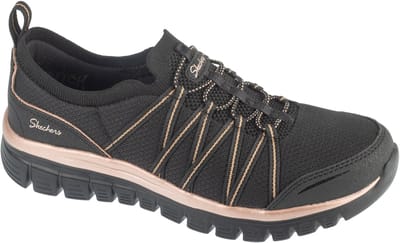 Skechers Graceful - Purecrush, Vrouwen, Zwart, Sneakers, maat: 41