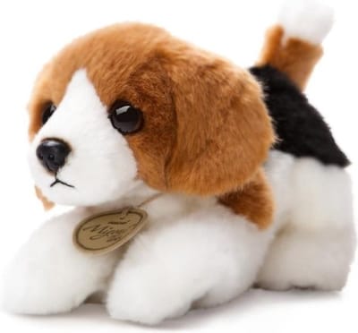 Pluche dieren knuffels beagle hond - 20 cm - Knuffeldieren honden speelgoed