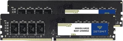 DDR4 RAM Kit - Desktop Geheugen - Computer Upgrade - Dual Rank 2Rx8 - 32GB KIT (2x16GB) - Niet van toepassing