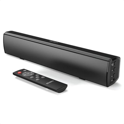 Majority Bowfell Compacte Soundbar - Bluetooth - 50W - RCA - Stereo - met Afstandsbediening - Zwart