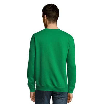 SOLS Uniseks Adult New Supreme Sweatshirt (Kelly Groen)
