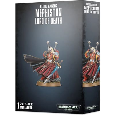 16-delig beeldje Games Workshop Warhammer 40k - Blood Angels Mephiston Lord Of Death