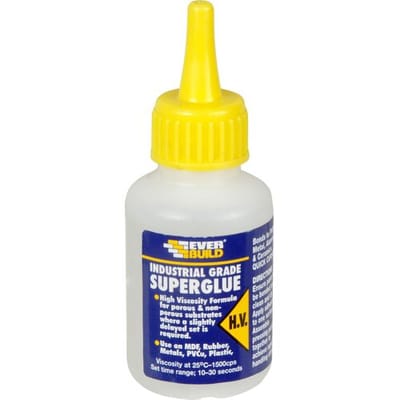 Everbuild secondelijm hoge viscositeit 50gr