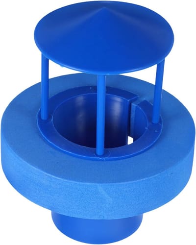 Luchtbevochtiger Spatscherm - Vijver Mistmaker - Water Spatten Voorkomen - Eenvoudige Installatie - 13 x 10 x 10 cm - Blauw