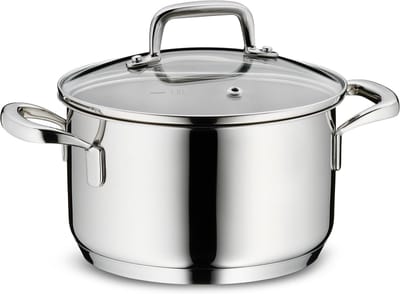 RVS Vleespan 1,6L Inductie Geschikt voor Aanbraden en Stoven