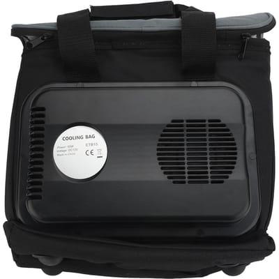 Auto Koelbox 15L Grote Capaciteit 600D Oxford Stof Waterdichte Voering Auto Koeltas voor Kamperen black