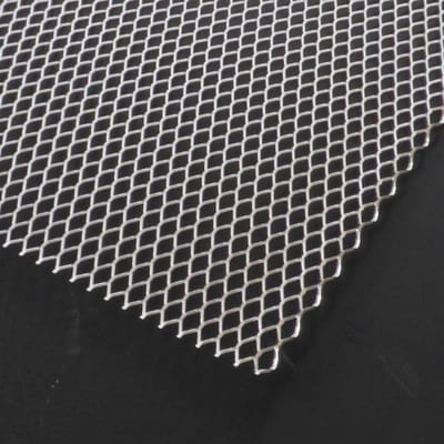 decoratieve grille zilver geanodiseerd een 300x300x1,5mm voor motor scooter quad nieuw
