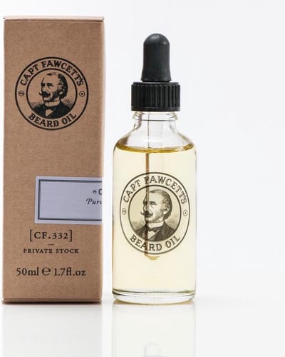 Captain Fawcett Beard Oil Private Stock
