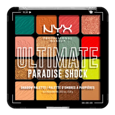 NYX Professional Makeup Ultimate Shadow Palette - Tropic Shock - Oogschaduw Palet