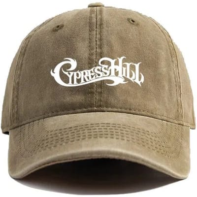 Cypress Hill Baseballpet Verweerde Papa Hoeden Mannen Buiten Verstelbare Katoenen Petten Buiten Zonbescherming Casual En Veelzijdig Adjustable gray