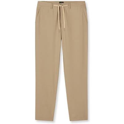 OLYMP Chino, Tapered Fit, Natuur