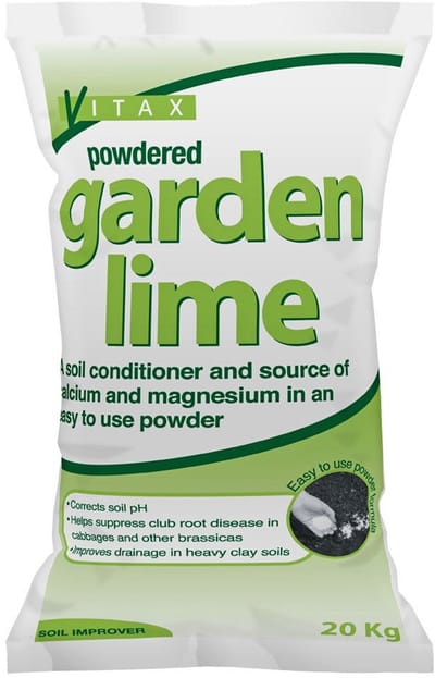 Tuin Kalk - Bodemverbeteraar - Grasgroei Verbeteren - Verhoogt pH-waarde - 20 kg