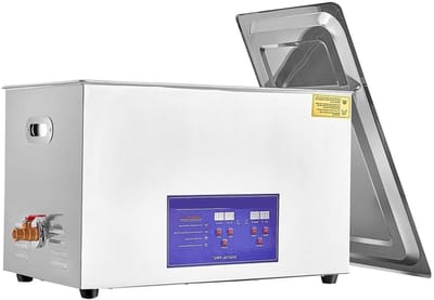 Ultrasoon Reiniger - Reinigingsapparaat voor Brillen - Reinigingsmachine - 6.5L met Digitaal Display en Verwarming – RVS Reinigingsapparaat voor Thuis en Professioneel Gebruik
