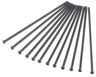 POWERHAND naaldensets voor NEEDLE SCALER Naaldbikhamer - 120x3mm (set van 19 naalden)