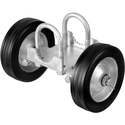VEVOR Schuifdeurbeslagset, Rolbeslag, Universeel verstelbare schuifdeurrol, Loopwielen, Zware schuifpoortgeleiderol voor schuifpoorten en roldeuren, Draagvermogen 272 kg, Zwart