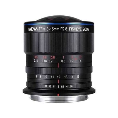 LAOWA 8-15mm f/2.8 zoom vissenoog  Fujifilm GFX
