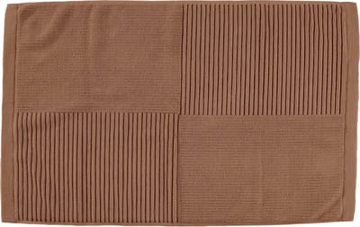 Zone Denmark Classic Badmat - Absorberende Badkamermat - Hotelkwaliteit - 100% katoen - 1200g/m2 - 50 x 80 cm - Terracotta