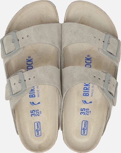 Birkenstock Arizona slippers grijs -Narrow fit - Maat 40