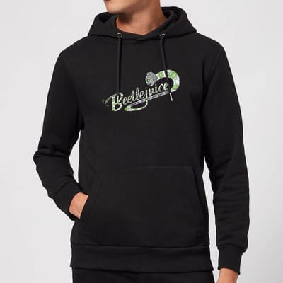 Beetlejuice Turn On The Juice Hoodie - Black - S - Zwart
