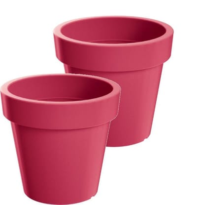 Bloempot Buiten Rond Lofly 16cm FRAMBOOS Prosperplast / 2 STUKS ! /