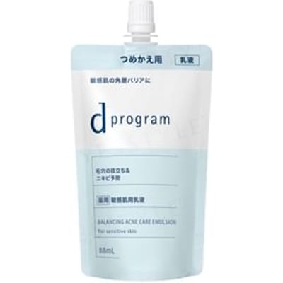 Shiseido - D Program Balancing Acne Care Emulsion EX Refill 88ml