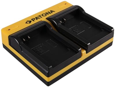 Patona Canon NB-4L / NB-5L Dual USB lader