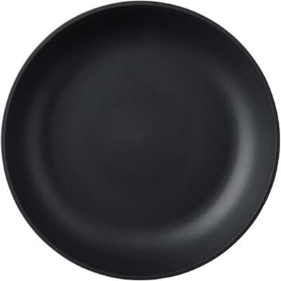 Mepal Diep bord Silueta 210 mm - Nordic black - campingservies - campingbord - buitenservies
