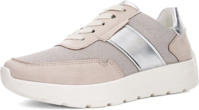 ara Sneaker New York schelp zilver